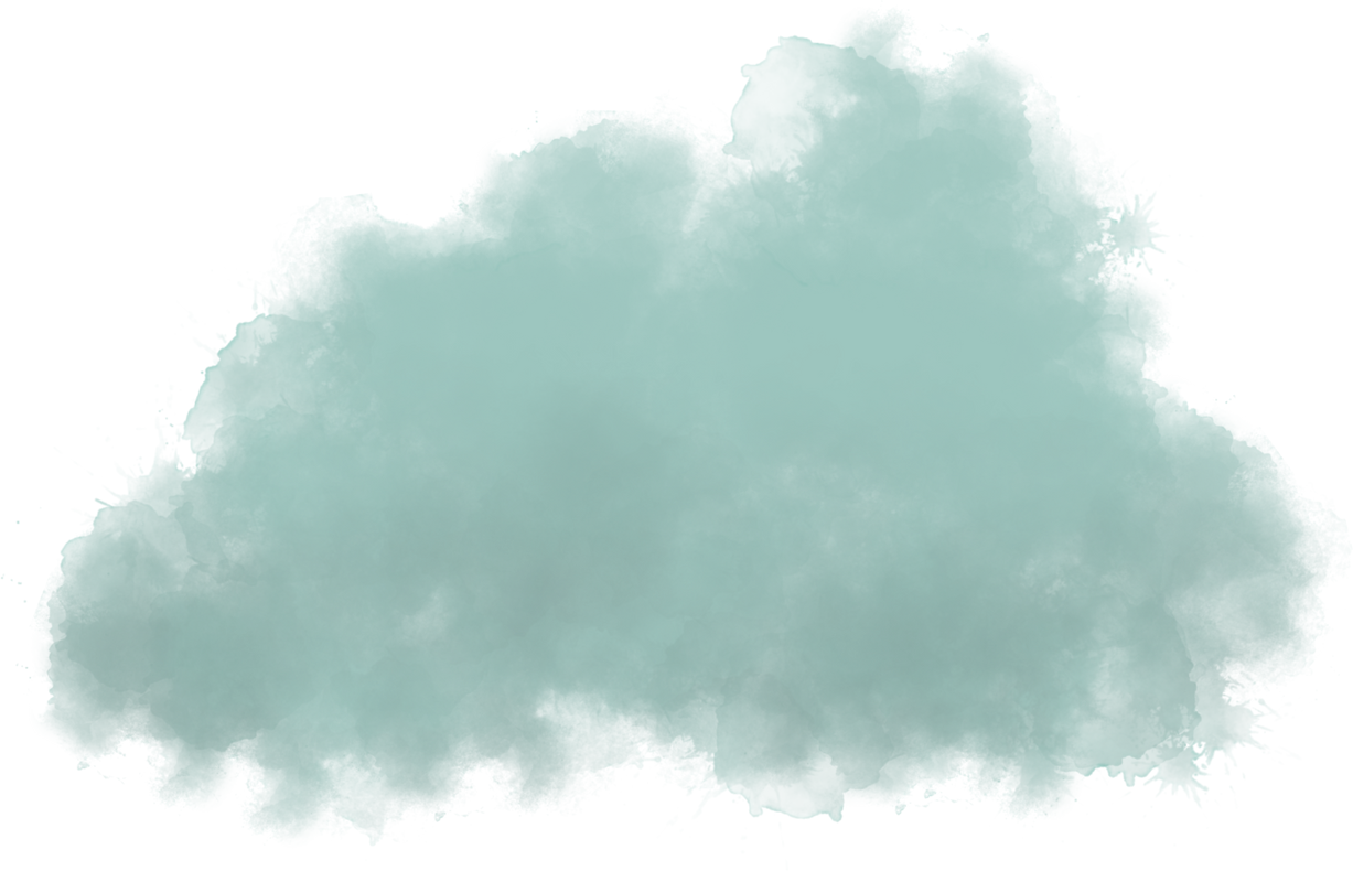 watercolor cloud