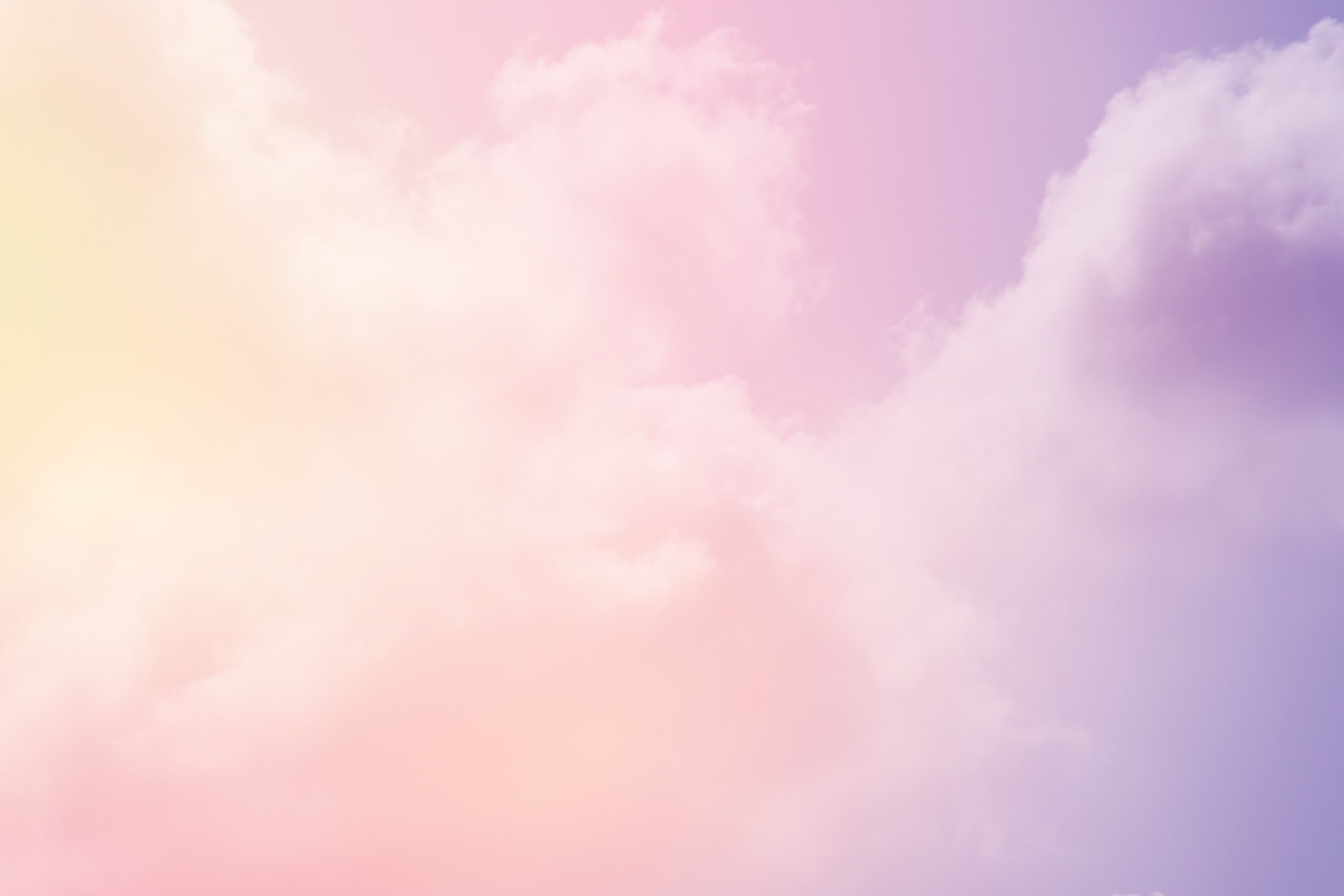 fantasy cloudy sky with pastel gradient color, nature abstract background