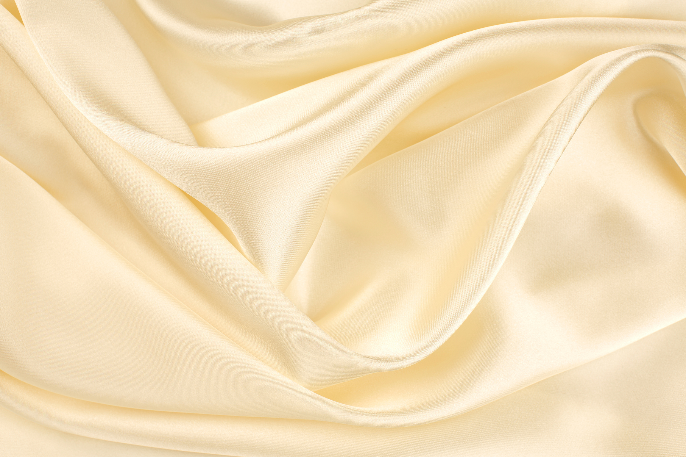 Gold silk fabric background