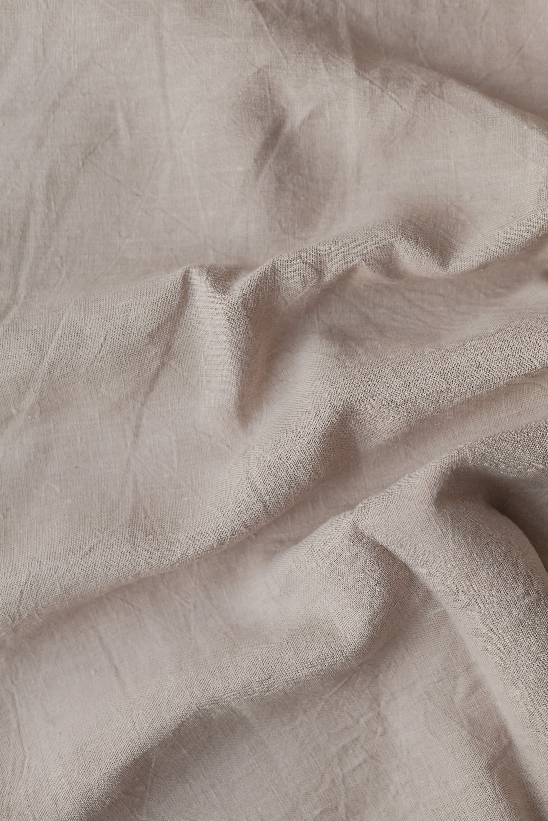 Crumpled Beige Cloth